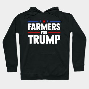 Farmers for Trump 2024 American Election Pro Trump Farmers Hoodie